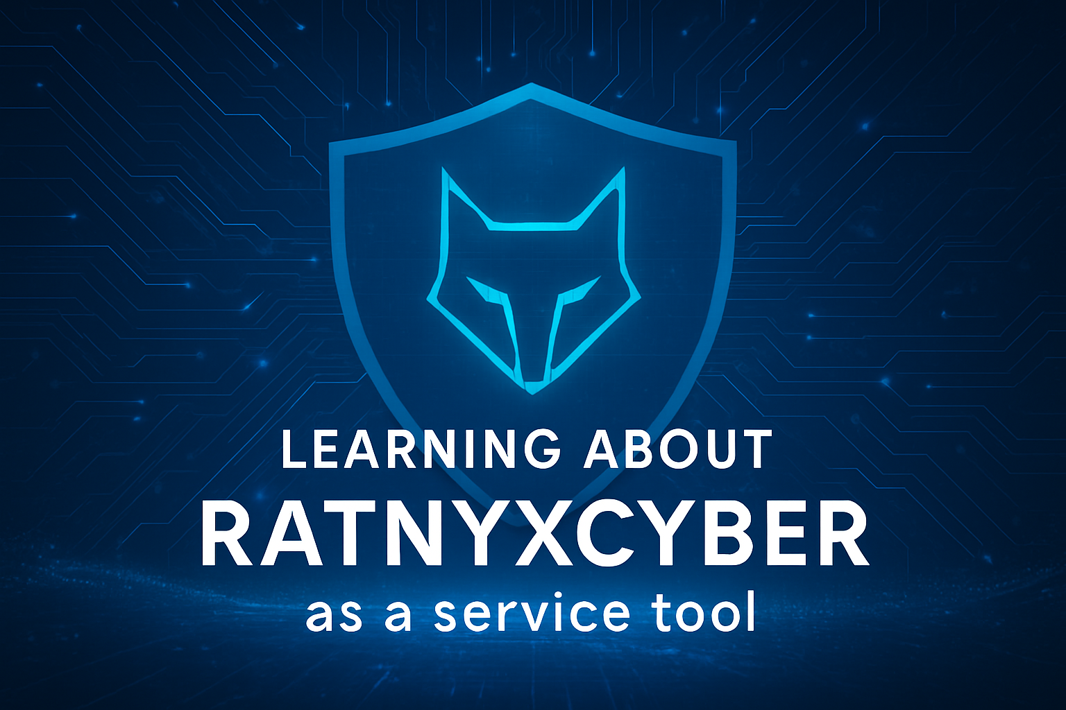 Learning about ratnyxcyber as a secret service tool (RAASST)